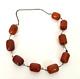 143 Grams Antique Faturan Cherry Amber Bakelite Beads Rosary Marbled Handmade