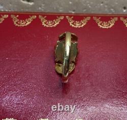 14k Yellow Gold Carved Red Coral Flower Leaf Vintage Antique Estate Ring 5 1/2