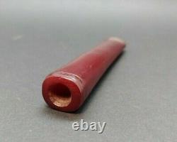 16.7 Grams Antique Faturan Cherry Amber Bakelite Cigarette Holder Pipe