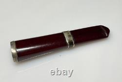 23.5 Grams Antique Faturan Cherry Amber Bakelite Cigarette Holder Pipe