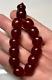 26.5 Grams Antique Faturan Bakelite Cherry Amber Beads Rosary