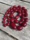 300 G Bakelite Cherry Plastic Necklace (faturan, Beads Amber) Imitation
