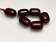 30 Grams Antique Faturan Bakelite Cherry Amber Beads