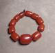31.6 Grams Antique Faturan Bakelite Cherry Amber Beads Marbled