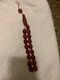 35 G Antique Cherry Amber Rosary Praye Beads