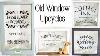 4 Diy Farmhouse Window Antique Upcyle Project Spring Trash To Treasure 2022 Old Window Upcycle