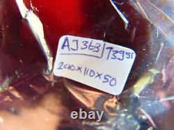 739 gr full polished Mushroom Inclusion Indonesian Blue Amber for Healing AJ363