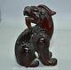 7.2 Rare Chinese Red Amber Carving Feng Shui Pixiu Unicorn Dragon Beast Statue