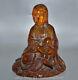 8.2 China Red Amber Carved Buddhism Guanyin Kwan-yin Goddess Buddha Statue