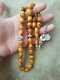 Antique-ottoman Cherry Amber Bakelite Faturan Prayer-beads Necklace Tesbih Masqu
