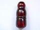 Antique Vintage Red Cherry Amber Bakelite Faturan Imam Bead 6 Grams