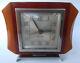 Art Deco Phenolic Bakelite Bayard French Clock Cherry Amber Eggyolk Simichrome