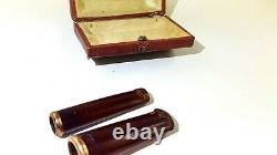 Antique 1930s Old Cherry Amber bakelite Zigarettenspitze ottoman 750 Gold 28Gr