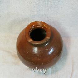 Antique 8th/9th Century Chinese TANG Dynasty Amber-Glazed Jar Pot Storage Vessel