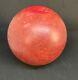Antique Amber Bakelite Catalin Old Ball Prayer Block Rod Rare Red Brown 2832 G