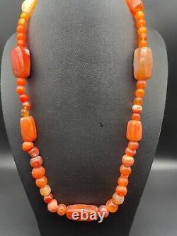 Antique Carnelian Multi Agate beautiful carving Carnelian Beads With Amber Beads