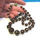 Antique Cherry Amber Clear Stone Necklace String Strand 16 Inches 16.7 Grams