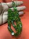 Antique Faceted Green Damari Cherry Amber Bakelite Islamic Prayer 37 Beads R1