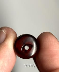 Antique Faturan Cherry Amber Bakelite Imam Marbled 6 Grams