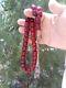 Antique Faturan Germany Veins Red Cherry Amber Bakelite Genuine Prayer Beads