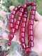 Antique Faturan Red Veins Cherry Amber Bakelite Genuine Germany Prayer Beads
