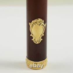 Antique French 18K Gold Cherry Amber Cigarette Cheroot Holder Etui Case