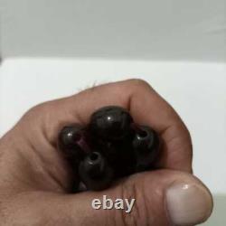 Antique German genuine Faturan cherry amber bakelite Prayer beads 100 gr