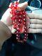 Antique German Genuine Faturan Cherry Amber Bakelite Prayer Beads 85 Gr