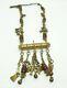 Antique Necklace With Cherry Amber Faturan Beads