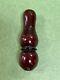 Antique Ottoman Damari Faturan Cherry Amber Bakelite Islamic Prayer Master Bead