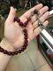 Antique Ottoman Faturan Cherry Amber Bakelite Islamic Prayer Beads Free Shipping
