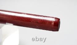 Antique Red Cherry Amber Bakelite Long Straight Cigarette Cheroot Holder 11g