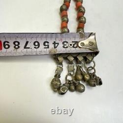 Antique Yemeni Necklace filigree Yemenite Bedouin Ethnic Silver Labbe Choker