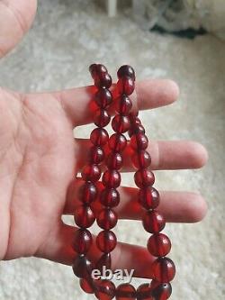 Antique collier Cherry amber Bakelite
