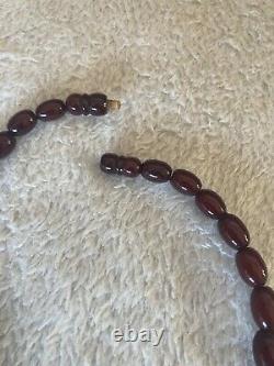 Antique collier Cherry amber Bakelite
