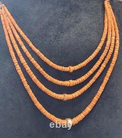 Antique coral necklace 157 gram
