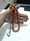 Antique Genuine Faturan Bakelite Amber Veins Prayer Beads 90gr