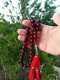 Faturan Antique German Bakalite Amber Cherry Islamic Prayer Beads Rare