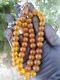 Faturan Ottoman Antique Honey Cherry Bakelite Amber Genuine Islamic Prayer Beads