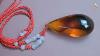 Make Teardrop Shaped Amber Necklace Feng Shui Items