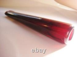 New Antique Cherry Red BAKELITE Faturan Amber Smoking Cigarette Mouthpiece Pip