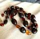 Old Antique Cherry Amber Beads Natural Untreated
