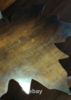Rare old cherry amber & black desk bakelite catalin vintage 587 gr art deco