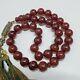 Tested German Antique 33 Amber Bakelite Prayer Beads Cherry Faturan Catalin