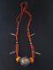 Tibetan Sterling Silver Handmade Necklace Baltic Amber Coral Antique