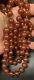 Vtg Cherry Amber Bakelite 12mm Bead Necklace 65.7 Grams 35 Estate
