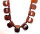 Vintage 89.4g Bakelite Butterscotch Amber Cherry Spacer Beaded Necklace