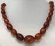 Vintage Faceted Baltic Amber Necklace