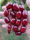 128.5 Grams Antique Faturan Cherry Amber Bakelite Perles De Prière Tesbih Misbah