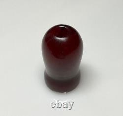 19 grammes de Faturan Antique Cherry Amber Bakélite Embouchure de Chicha Marbrée